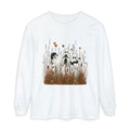 Autumn Ghost Trio Long Sleeve T-Shirt | Fall Floral Spirits
