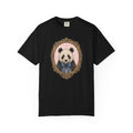 Victorian Panda Portrait T-shirt | Framed Panda Illustration